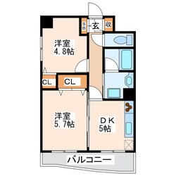 ダイアパレス水前寺第３の物件間取画像